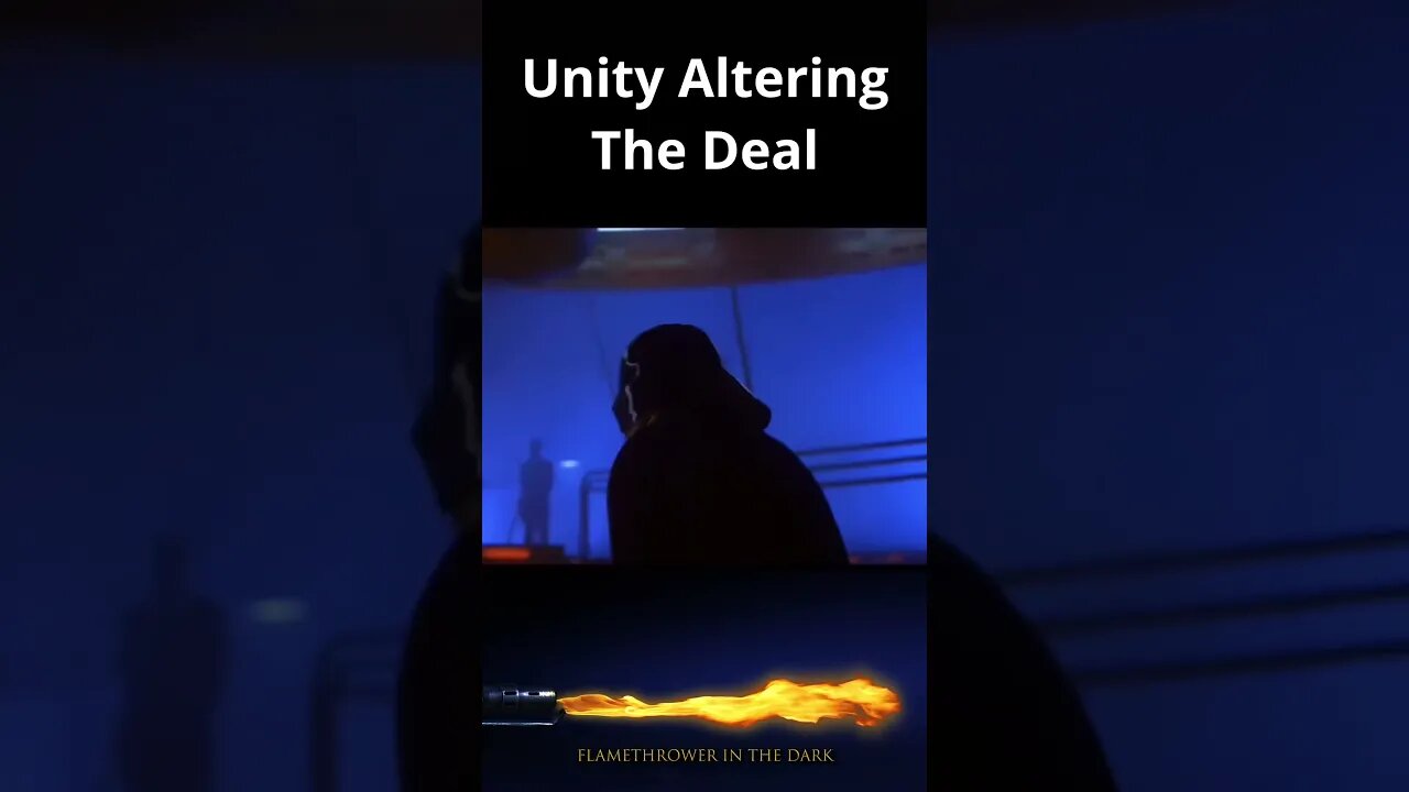 Unity is altering the deal