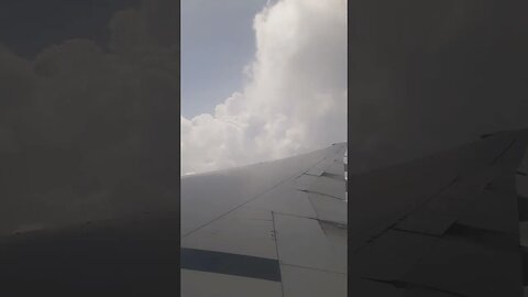 Passing through clouds