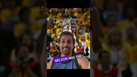 Greatest NBA 1st Round Upset EVER?!!! #shorts