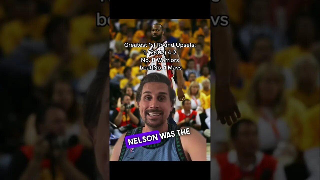 Greatest NBA 1st Round Upset EVER?!!! #shorts