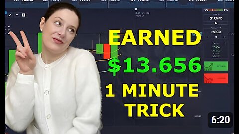 Earned $13,656 Using The Best 1 Minute OTC Trick