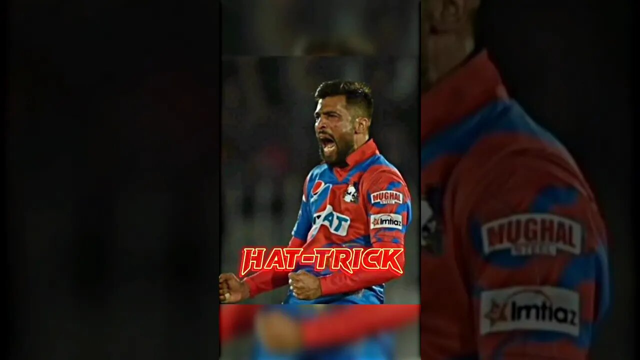 M Amir Hat-trick 🪄🗿 #shorts