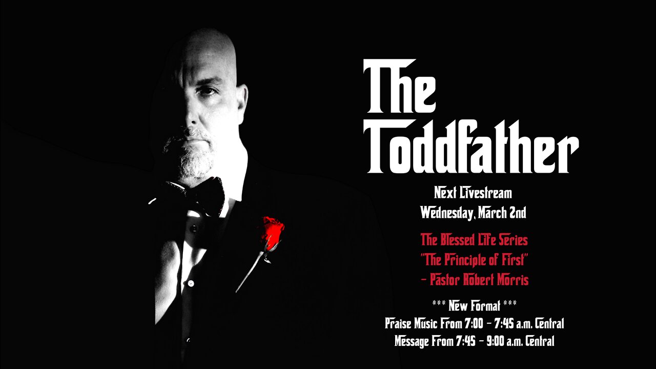 Spending Time With God The Father - "The Principle of First"