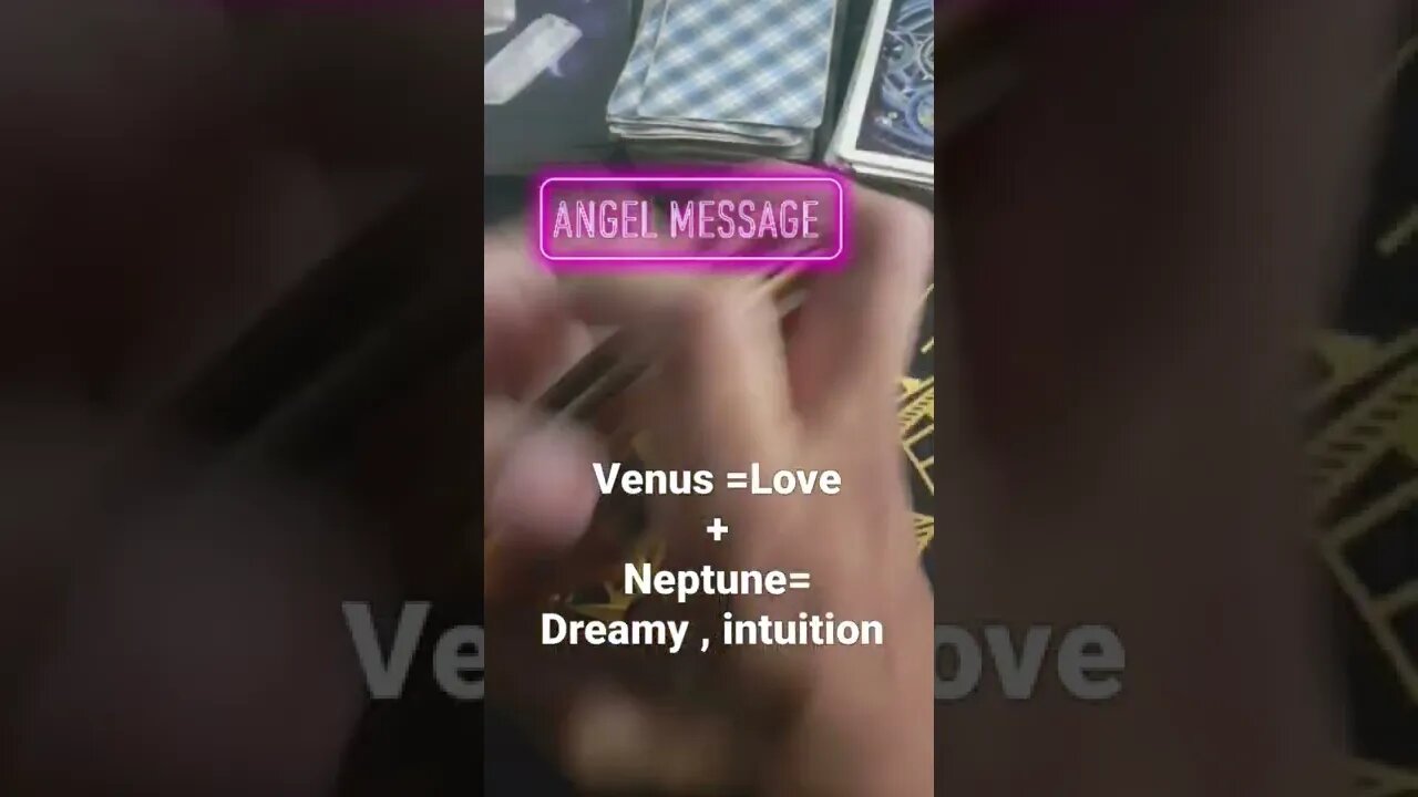 Venus is semisextile to Neptune ...ie. Good energy 😂