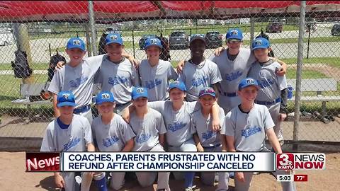 Coaches frustrated after no refund from World Baseball Village cancellation 5p.m.