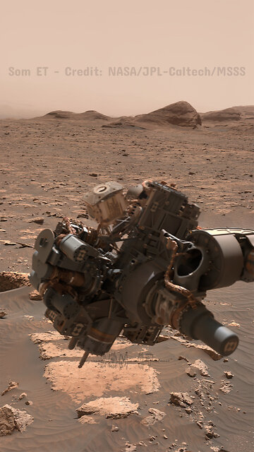Som ET - 82 - Mars - Curiosity Sols 3060 - Video 1