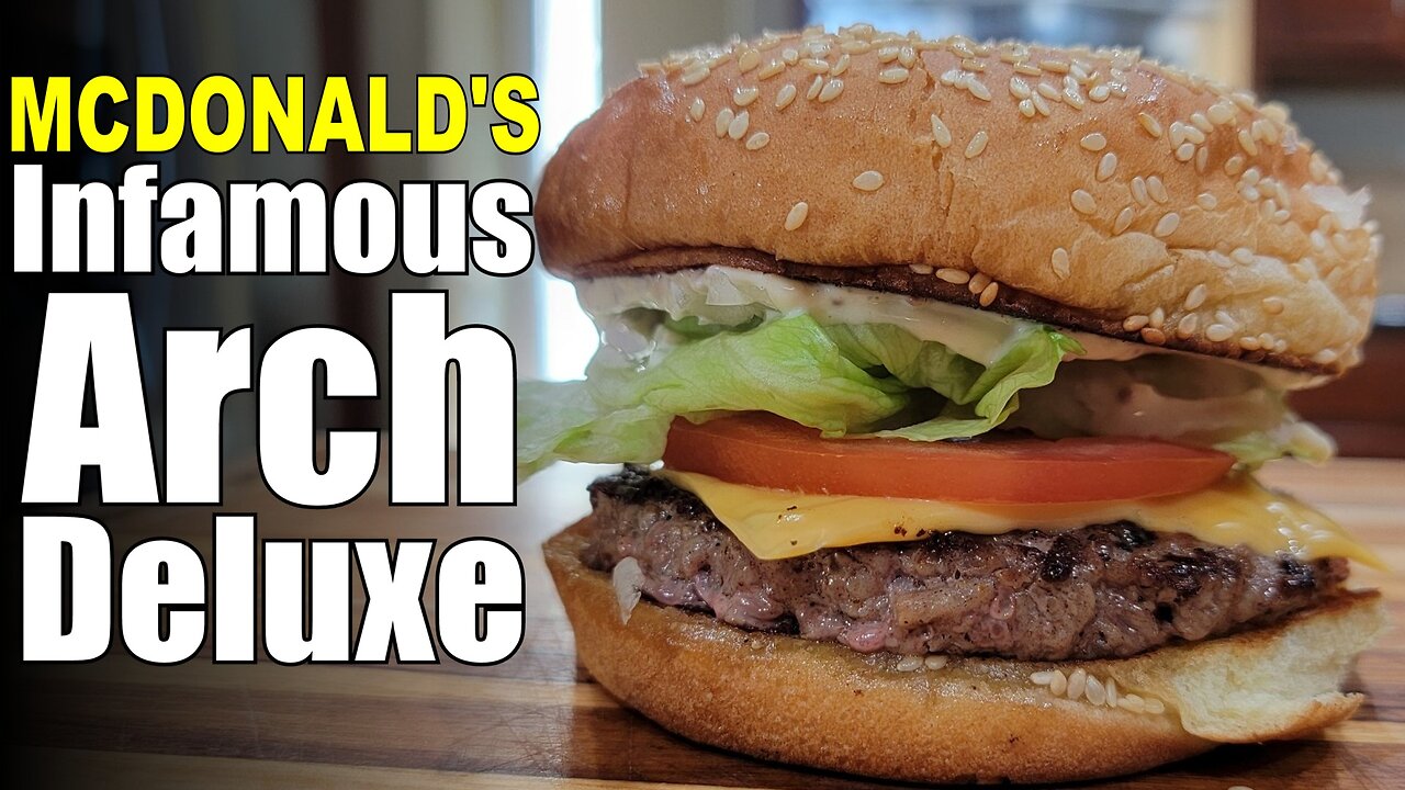 How to Make the Infamous McDonald's Arch Deluxe