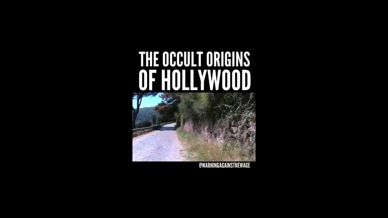 The origins of Hollywood
