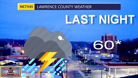 NCTV45 LAWRENCE COUNTY 45 WEATHER SATURAY SEPTEMBER 9 2023