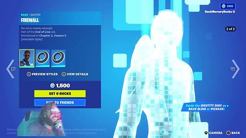 Fortnite with Rock Mercury