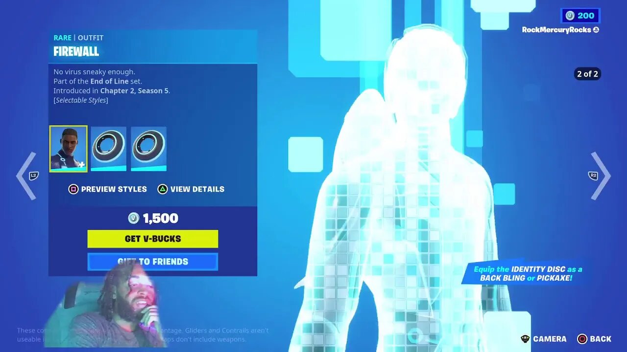 Fortnite with Rock Mercury