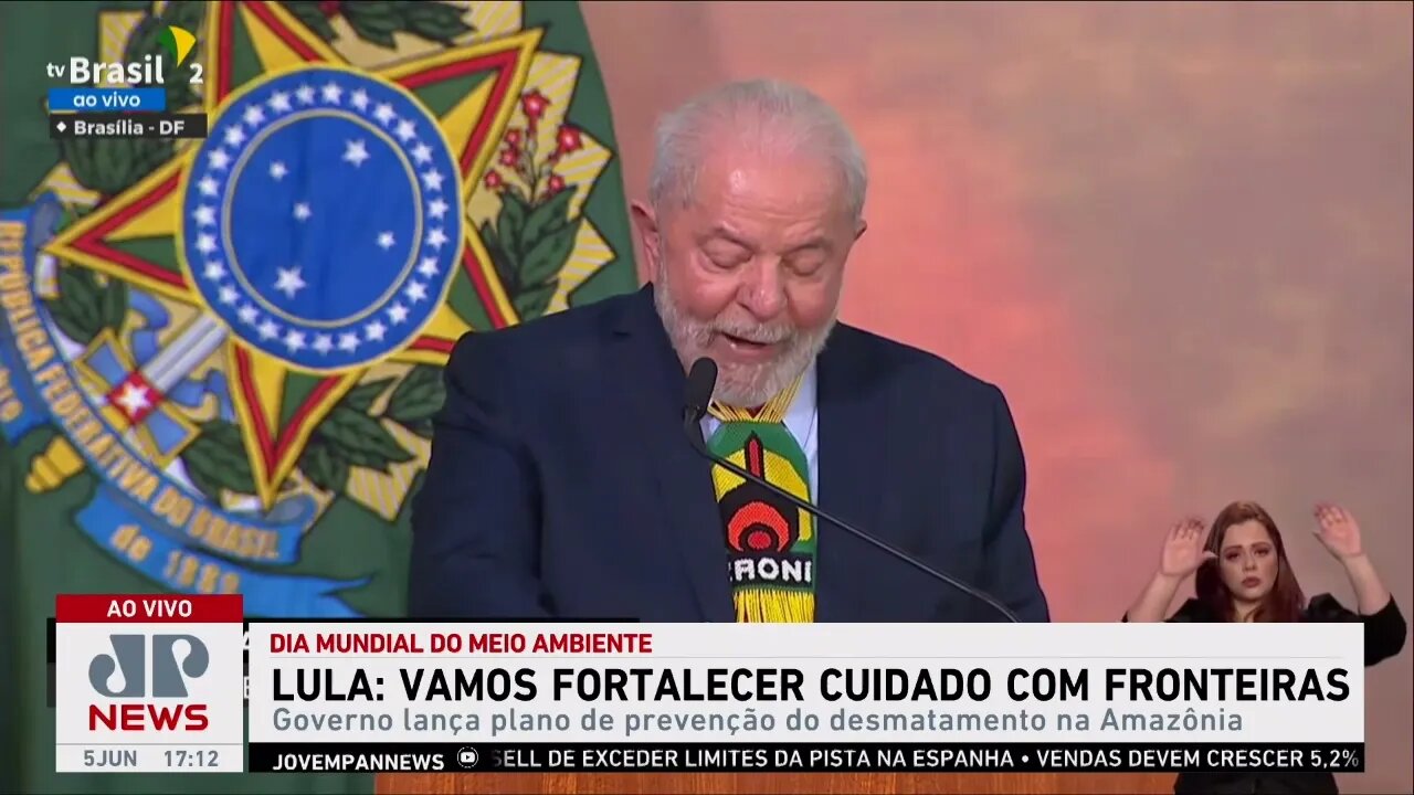 Lula fala sobre políticas ambientais: “Quem violar leis, não terá crédito”