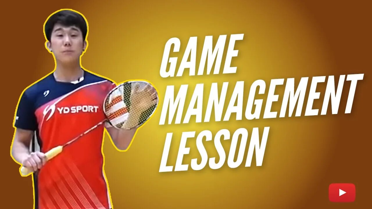 A game management lesson for advanced players! featuring Chang Coach cokcok badminton (Eng Subs)