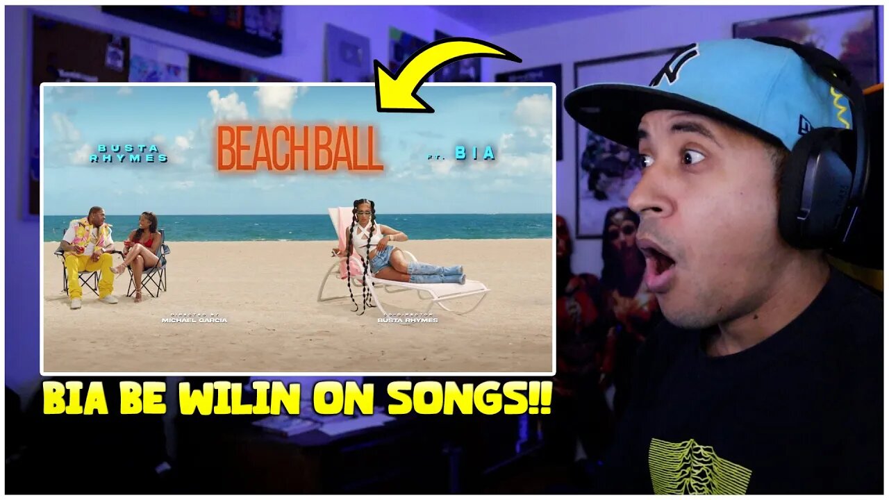 Busta Rhymes ft. BIA - BEACH BALL (Official Music Video) Reaction