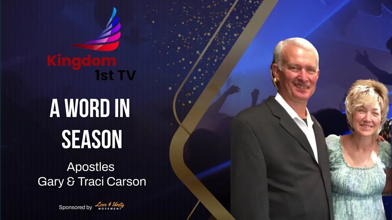 Peace in the Storm (A Word in Season with Apostles Gary & Traci Carson)