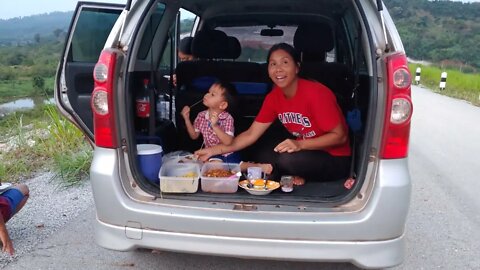 bryce's birthday picnic! 3 years old!