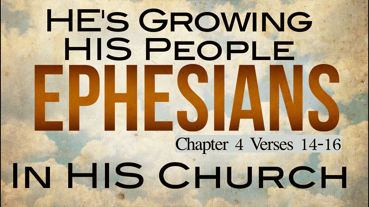 CFC Sunday Sermon - November 26, 2023 - He's Growing His People in His Church