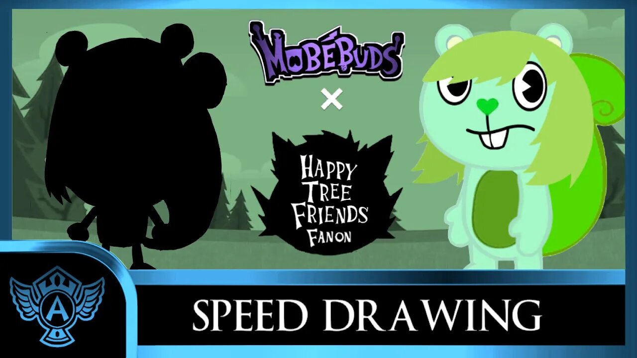 Speed Drawing: Happy Tree Friends Fanon - Fernando | Mobebuds Style