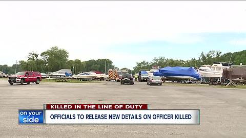 Officials to release new details on officer killed during traffic stop