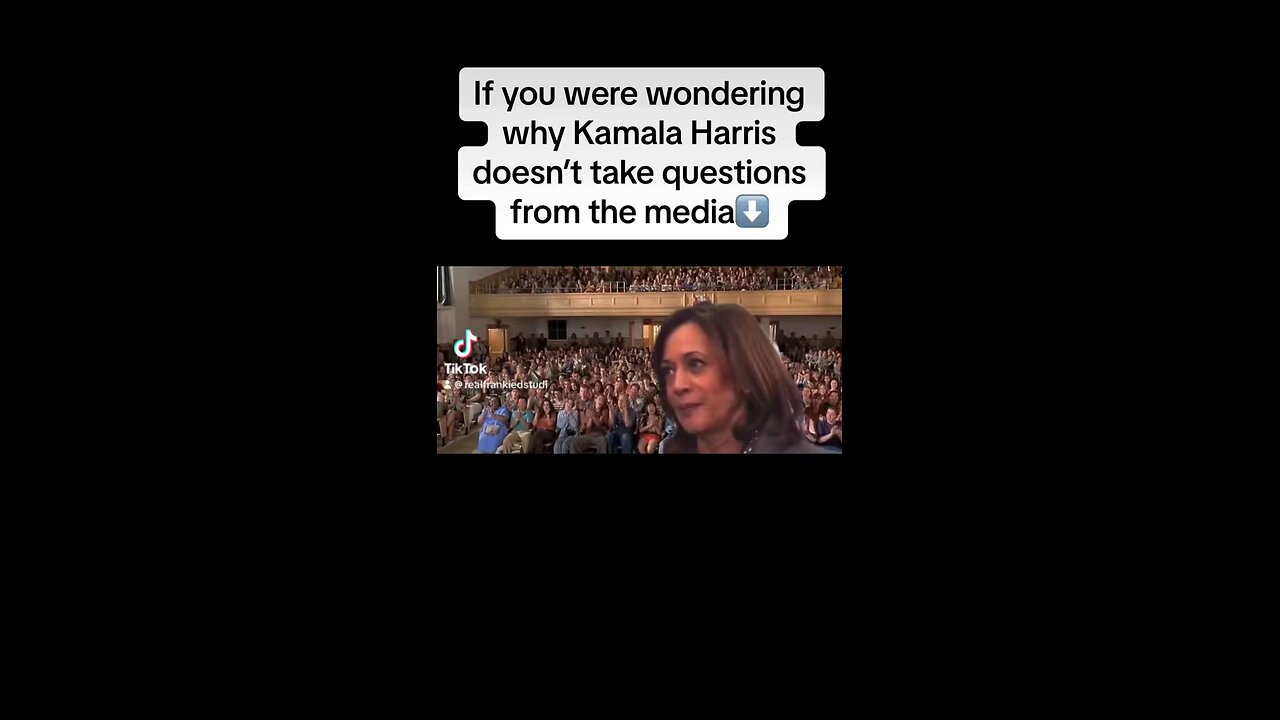 If you’re wondering why Kamala Harris doesn’t do interviews