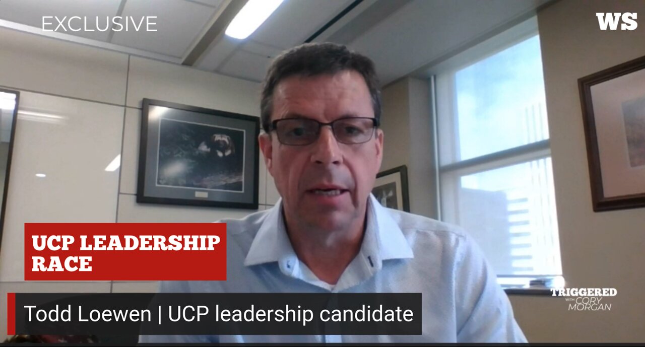 EXCLUSIVE: Candidate Todd Loewen UCP leadership race.