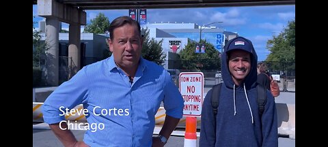 Watch as Steve tries to help illegal migrant enter the DNC convention, you can image how it went