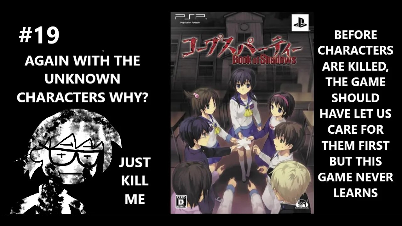 Corpse Party: Book of Shadows -We're Playing As More Characters We Don't Know Oh Joyous Joy P19