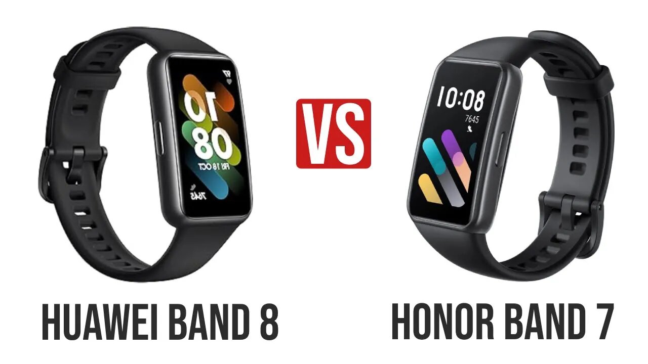 HUAWEI Band 8 vs HONOR Band 7