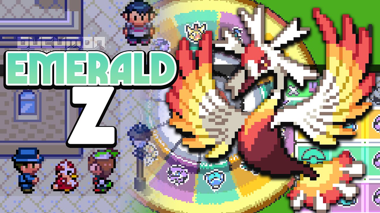 Pokemon Emerald Z by Z-nogyroP - over 100 high-quality Fakemon, buffs to weak Pokémon, some new maps