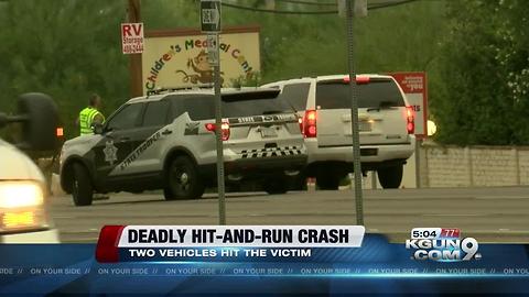 DPS looks for van involved in hit-and-run death