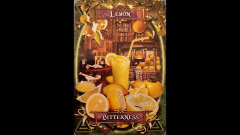 #25 Witches' Kitchen Oracle Cards Lemon