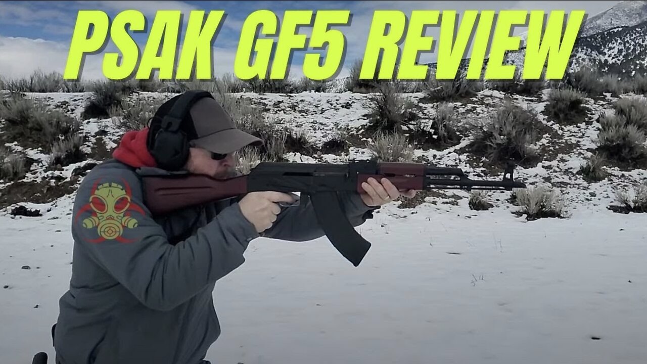 PSAK-47 GF5 Forged CHF Classic ALG Red Wood Rifle Review