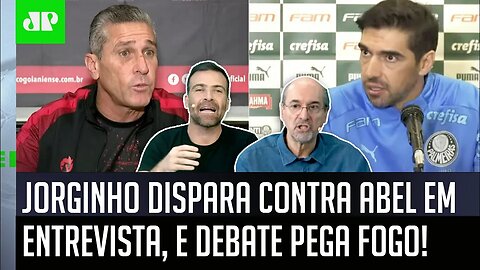 "TÁ FEIO! Eles SABEM que falar do Abel Ferreira DÁ MÍDIA, e o Jorginho..." OLHA esse DEBATE!