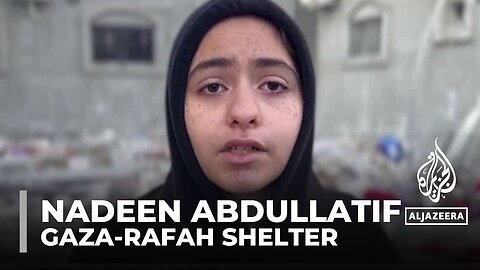 13-Year-Old Nadeen Abdullatif Loses Brother in Gaza City, Takes Shelter in Rafah
