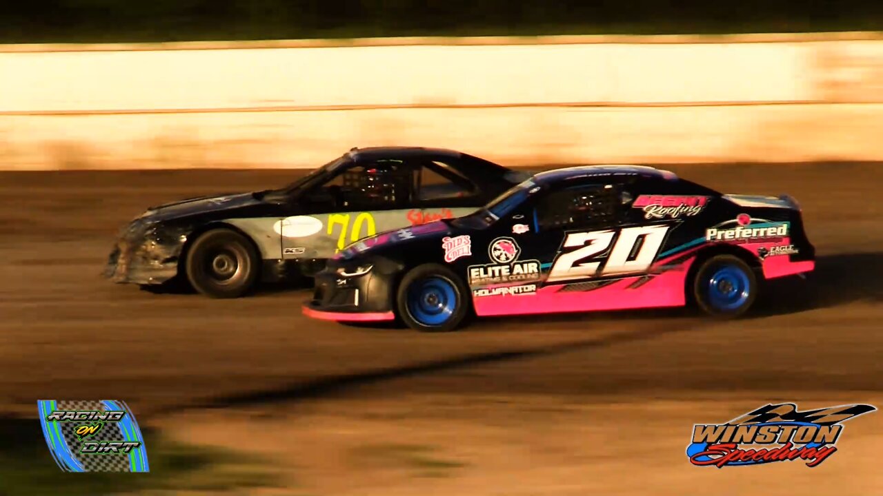 Cyber Stock Heats Winston Speedway