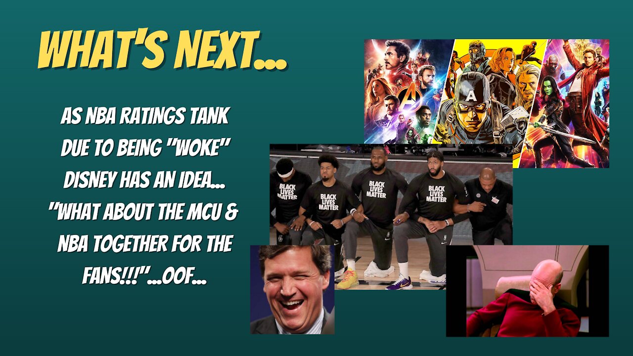 What's Next...NBA ratings TANK, The MCU's here to fix??? WTF???