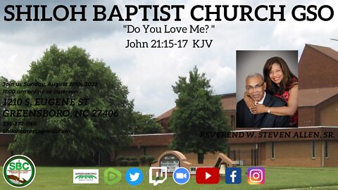 Shiloh Baptist Church of Greensboro, NC August 28th, 2022