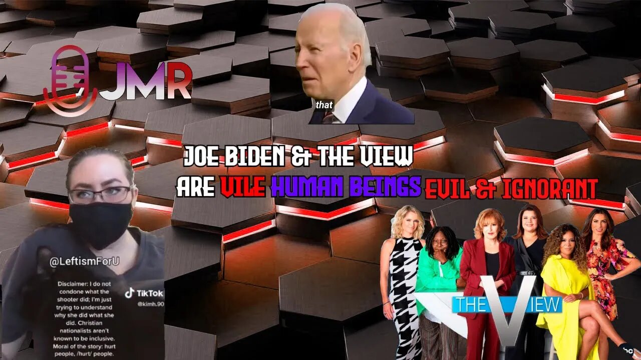 Joe Biden & The View laugh about the transgender mass shooting targeting Christians evil & ignorant