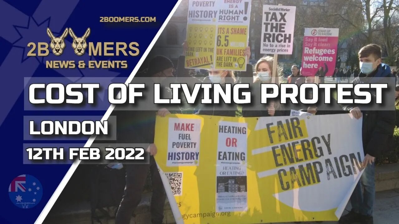 COST OF LIVING PROTEST ON THE 12TH FEBRUARY 2022