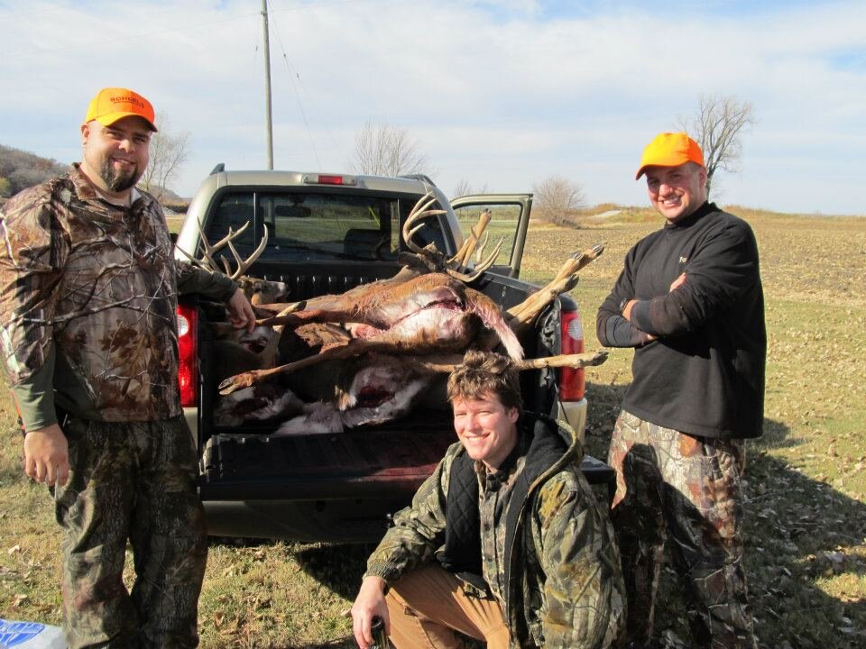 Hunting Whitetails in Nebraska County - Deer Camp 2011