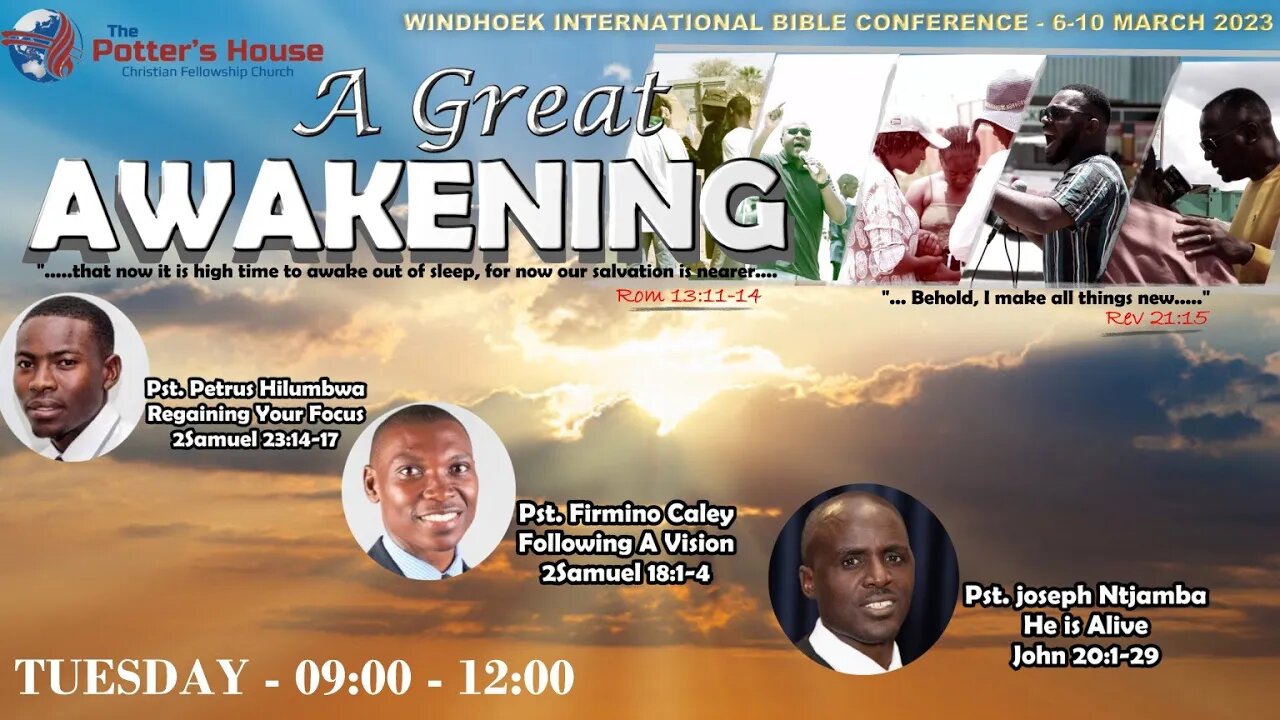 CONFERENCE 23 | Pst Josef Ntjamba - HE IS ALIVE |TUE - 09:00 |07 Mar 23