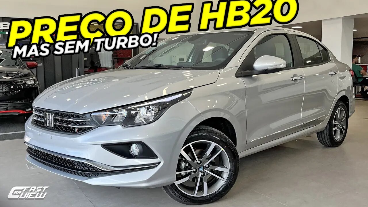 NOVO FIAT CRONOS PRECISION 2023 DEIXADO DE LADO PELA FIAT COM PREÇO DE HB20 TURBO AINDA É BOA OPÇÃO?