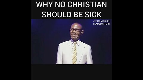 Why No Christian Should be Sick | Amb Promise Ogbonna