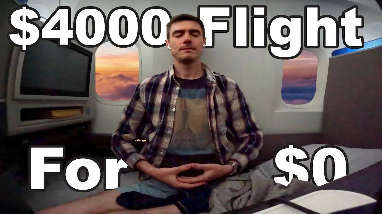 How I Got a $4000 Flight for FREE... (United Polaris 767-300)