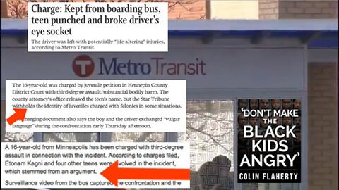 Colin Flaherty: Black Mob Attacks Bus Driver & Local News Covers It Up