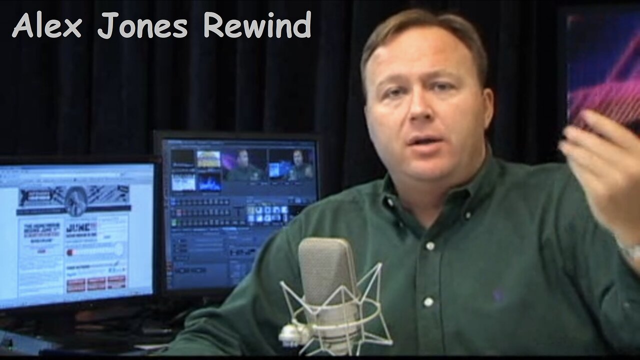 Alex Jones Rewind (Audio Graphics) - Sunday, June 14, 2009