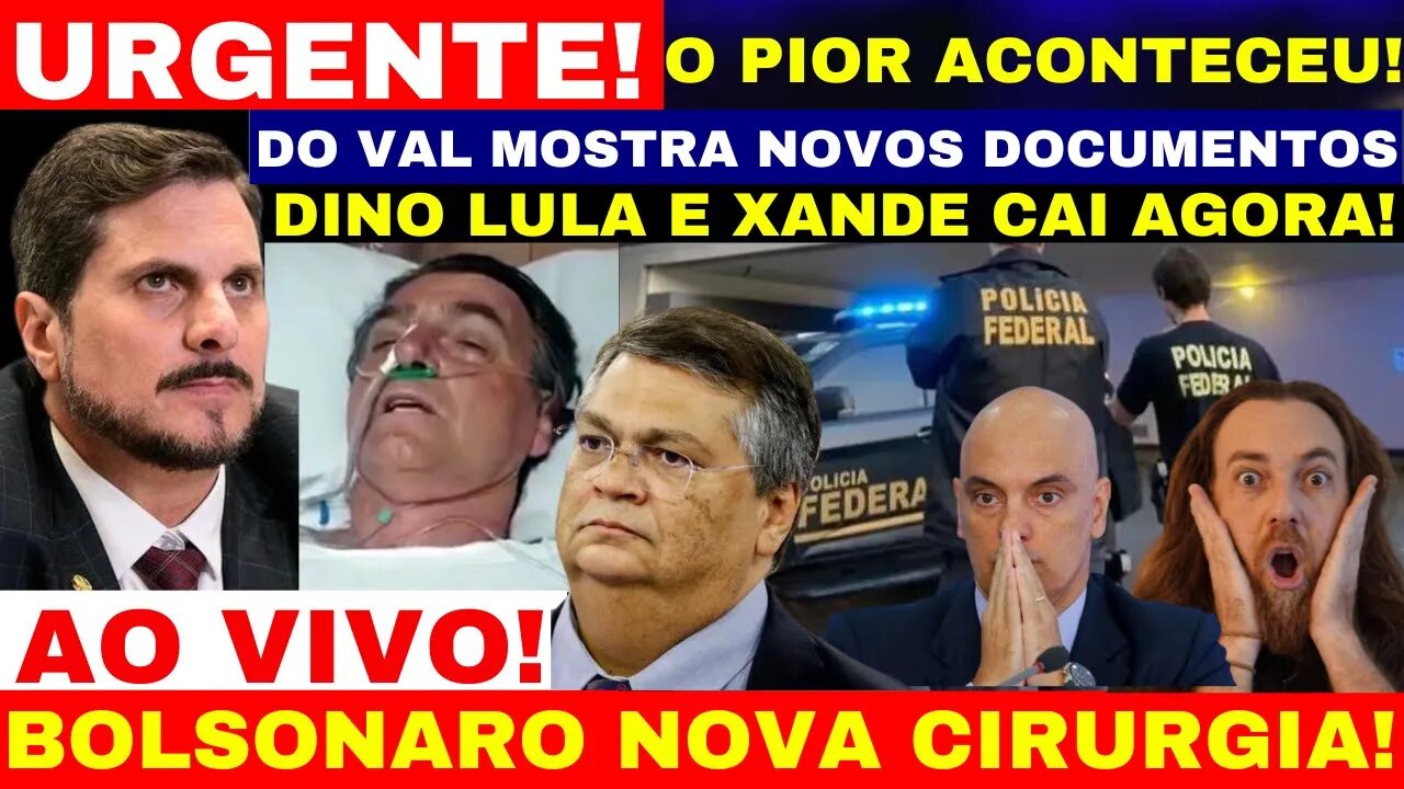 URGENTE AGORA MARCOS DO VAL PARTE PRA CIMA E MOSTRA DOCUMENTOS QUE VÃO DERRUBAR ELE E BOLSONARO VAI.