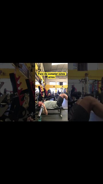 Pare de cometer estes erros nos treinos de peito #shorts #musculação