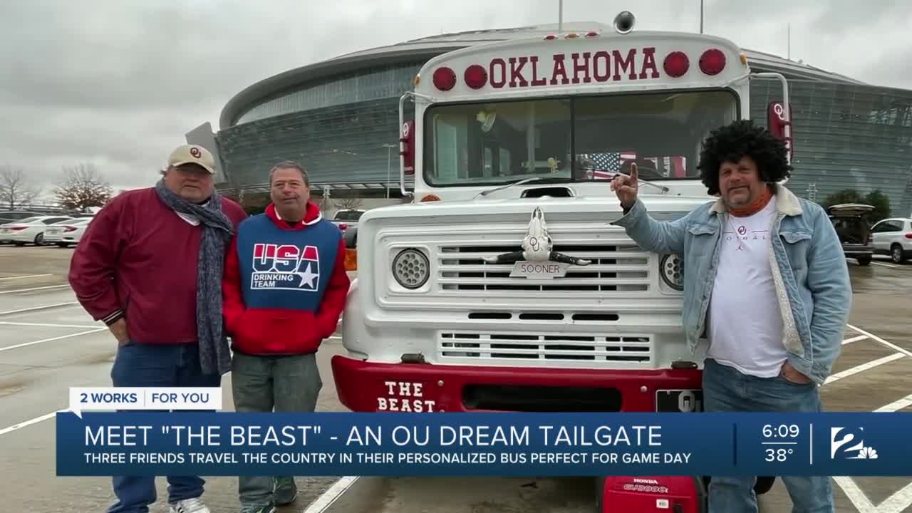 Meet "The Beast" - an OU dream tailgate machine