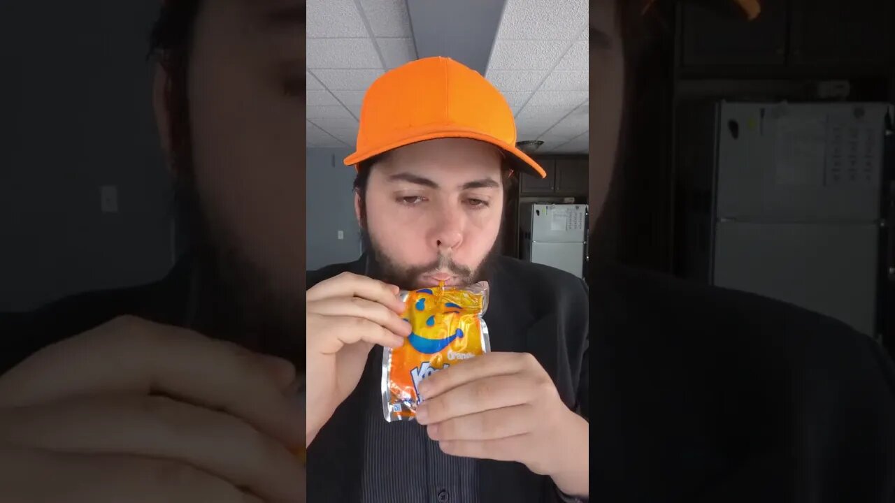 Orange Kool-Aid #asmr #koolaid #shorts